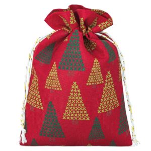 BOLSA REGALO NAVIDEÑA 13*18 CM "SHERWOOD"