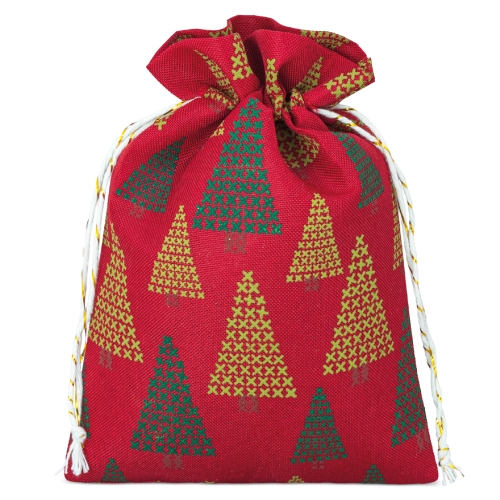 BOLSA REGALO NAVIDEÑA 13*18 CM "SHERWOOD"