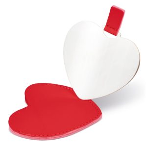 ESPEJO CORAZÓN "AFRODITA" ROJO
