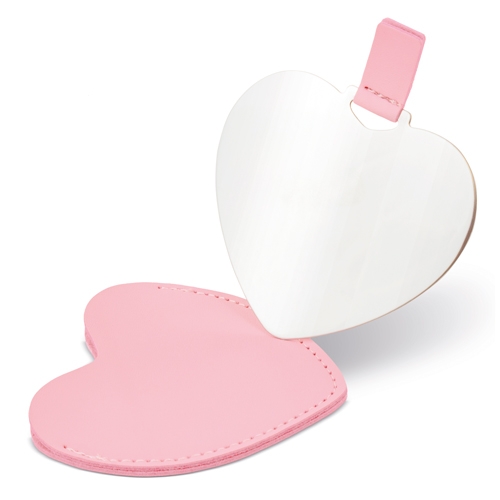 ESPEJO CORAZÓN "AFRODITA" ROSA