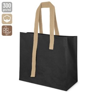 BOLSA DE ALGODÓN "DIYA" NEGRO