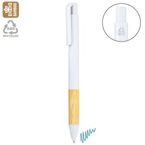 BOLIGRAFO "MIX-BAMBÚ" BLANCO