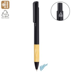 BOLIGRAFO "MIX-BAMBÚ" NEGRO