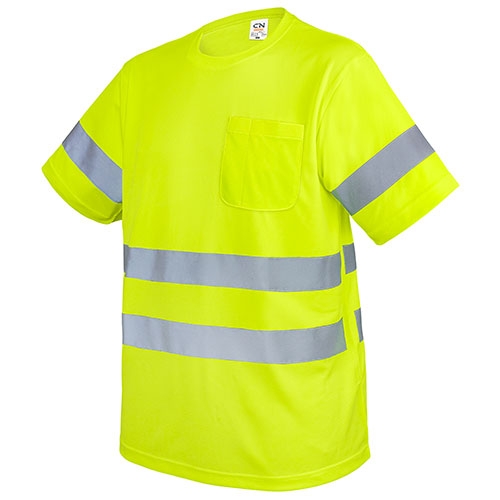 10943-3XL-AM-500x500-1.jpg CAMISETA CON BOLSILLO Y BANDAS REFLECTANTES "KRZ" AMARILLO 3XL