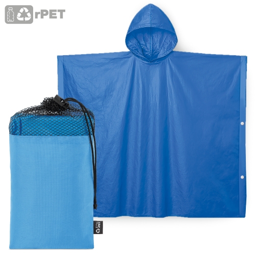 PONCHO CON REJILLA "AVENTURA" ROYAL