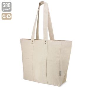 BOLSA DE ALGODÓN "ALMA" BEIGE
