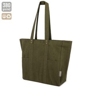 BOLSA DE ALGODÓN "ALMA" VERDE