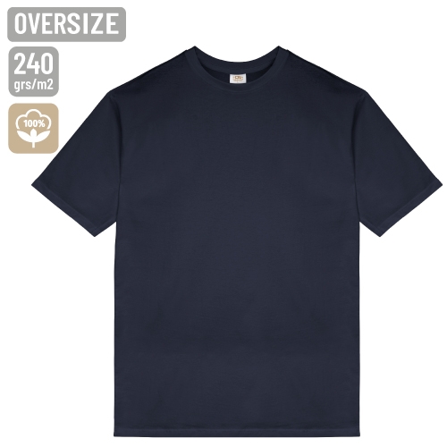 CAMISETA "OVERSIZE 240" MARINO L