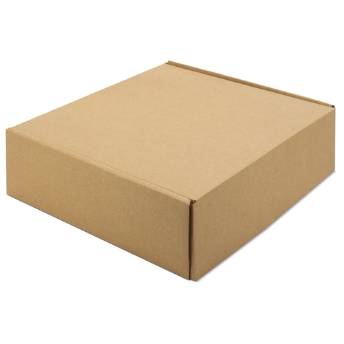 CAJA DE PRESENTACIÓN CARTÓN CORRUGADO "ZARIS" KRAFT