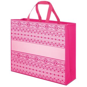 BOLSA NON WOVEN LAMINADA "IVELYS" FUCSIA