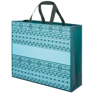 BOLSA NON WOVEN LAMINADA "IVELYS" TURQUESA