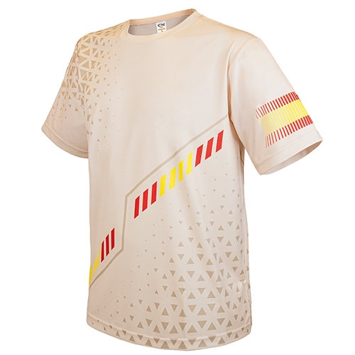 CAMISETA BANDERA "DELTA" CREMA XL
