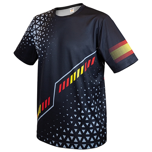 CAMISETA BANDERA "DELTA"NEGRO XL