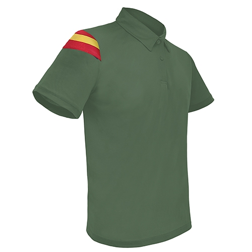 POLO BANDERA "FALCON" VERDE M