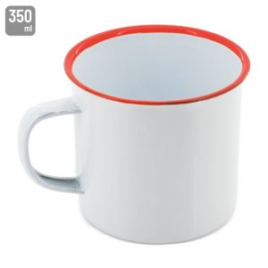 TAZA SUBLIMACION "RETRO" ROJO