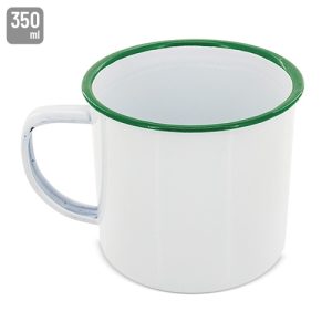 60050-VE-500x500-1.jpg TAZA METÁLICA ESMALTADA “RETRO” REBORDE VERDE