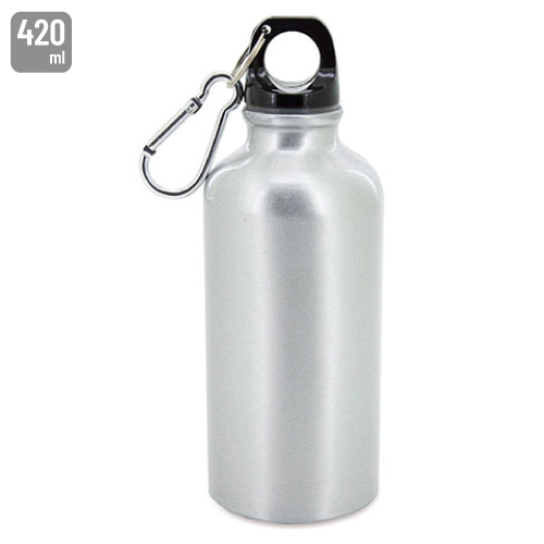 BIDON ALUMINIO "COOL" PLATA