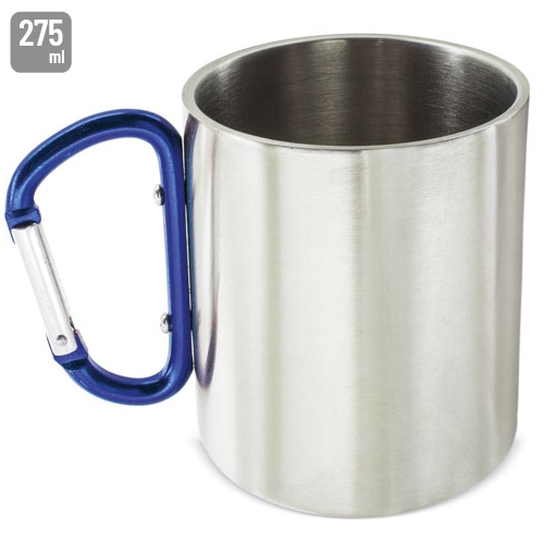 TAZA CON MOSQUETÓN "VENTURE PLUS" AZUL