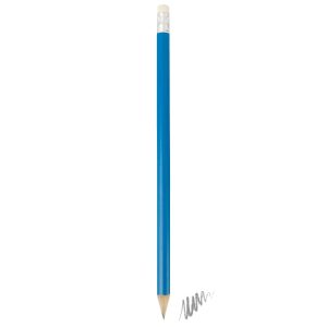 LÁPIZ MADERA CON GOMA AZUL