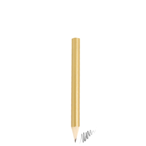 LÁPIZ MADERA METALIZADO "MATT" ORO