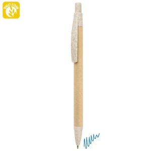 BOLIGRAFO FIBRA DE TRIGO "ECOBIO" BEIGE