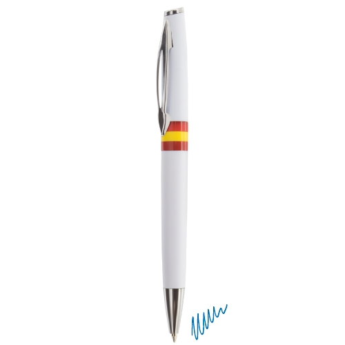 A-328-BL-500x500-1.jpg BOLIGRAFO NACIONAL METAL/PLASTICO "AYSEN" BLANCO