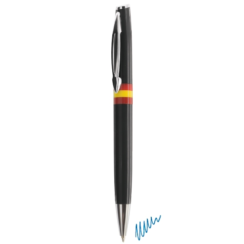 BOLIGRAFO NACIONAL METAL/PLASTICO "AYSEN" NEGRO