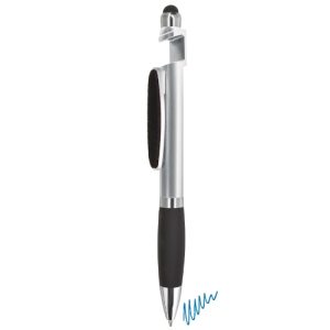 BOLIGRAFO MULTITAREAS "WELLS" PLATA