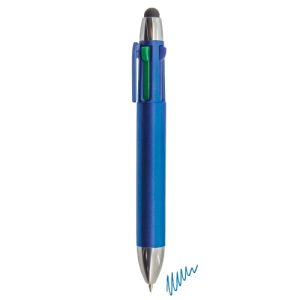 BOLIGRAFO PUNTERO 4 COLORES "STAR" AZUL