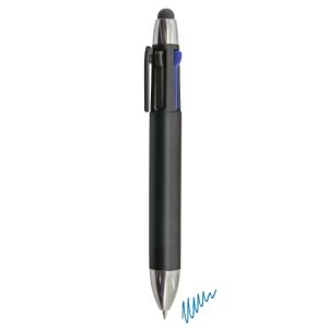 BOLIGRAFO PUNTERO 4 COLORES "STAR" NEGRO