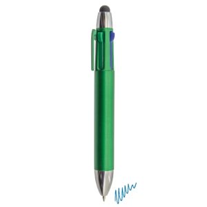BOLIGRAFO PUNTERO 4 COLORES "STAR" VERDE