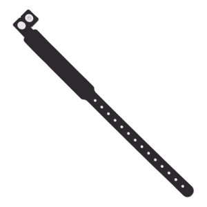 PULSERA REGISTRO ESTÁNDAR NEGRO