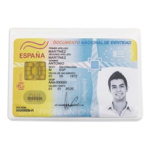 PORTATARJETAS SIMPLE BLANCO