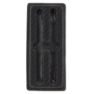 ESTUCHE FLOCADO 2 BOLIGRAFOS NEGRO