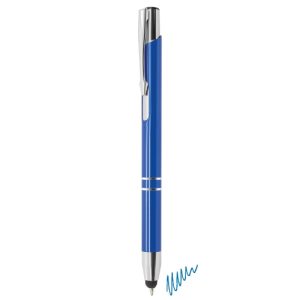 BOLIGRAFO METÁLICO AUTOMÁTICO CON PUNTERO "DENVER" AZUL