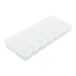 PASTILLERO 8 COMPARTIMENTOS "VRIX" BLANCO