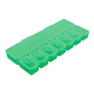 PASTILLERO 8 COMPARTIMENTOS "VRIX" VERDE