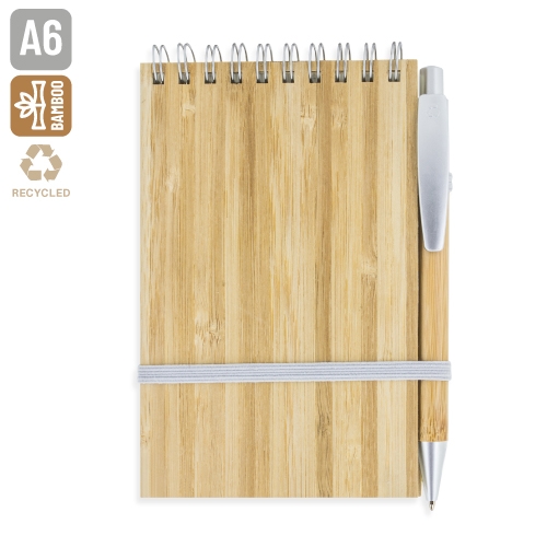 B-346-500x500-1.jpg BLOC BAMBU CON BOLIGRAFO NATURE