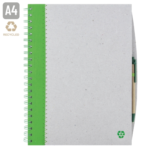 B-352-VE-500x500-1.jpg CUADERNO A4 CARTON RECICLADO "ENSA" VERDE