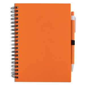 LIBRETA ECOLOGICA ZAS NARANJA