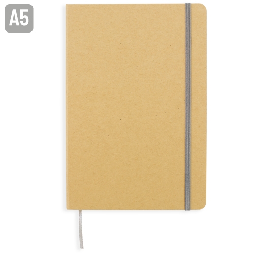 BLOC CARTON ECOLOGICO A5 "GALO" PLATA