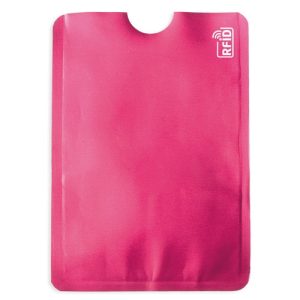 TARJETERO ALUMINIO PROTECTION FUCSIA