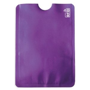 TARJETERO ALUMINIO PROTECTION LILA