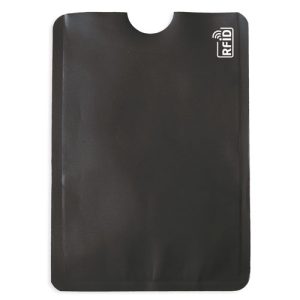 TARJETERO ALUMINIO PROTECTION NEGRO