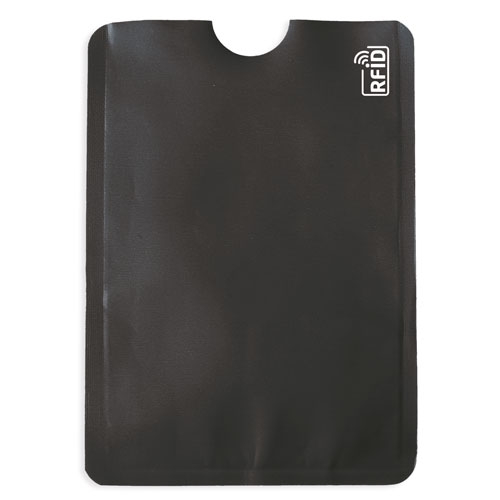 TARJETERO ALUMINIO PROTECTION NEGRO