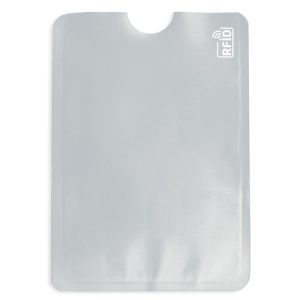 TARJETERO ALUMINIO PROTECTION PLATA