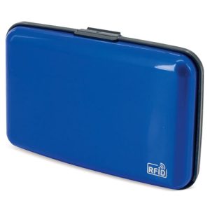 TARJETERO ACORDEON RFID MORGAN AZUL