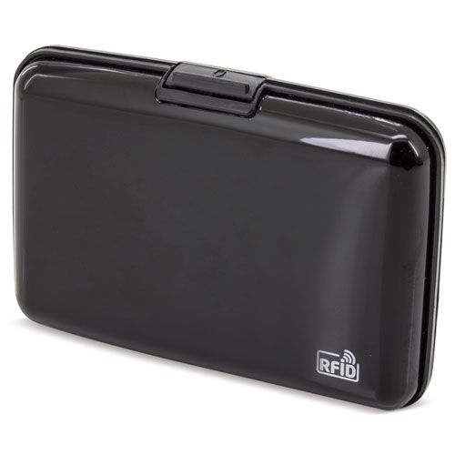 TARJETERO ACORDEON RFID MORGAN NEGRO