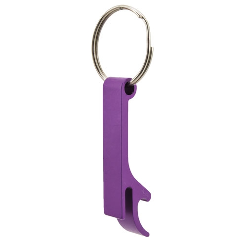 LLAVERO ALUMINIO ABRIDOR TIBET LILA