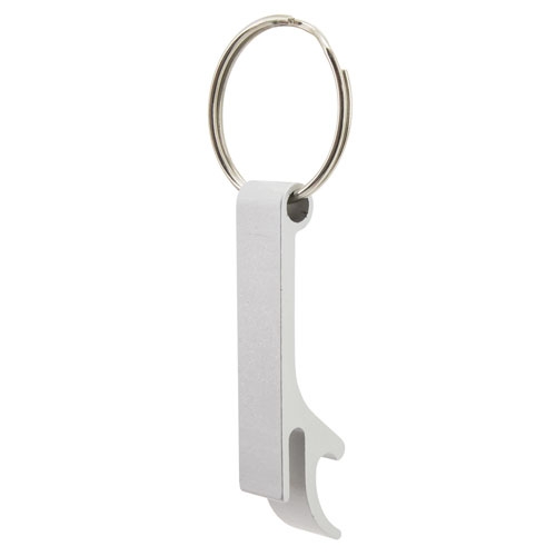 LLAVERO ALUMINIO ABRIDOR TIBET PLATA